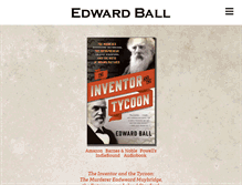Tablet Screenshot of edwardball.com